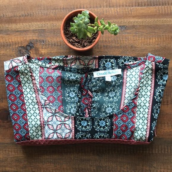 Claudia Richard Boho Long Sleeve Top, S - Picture 9 of 10